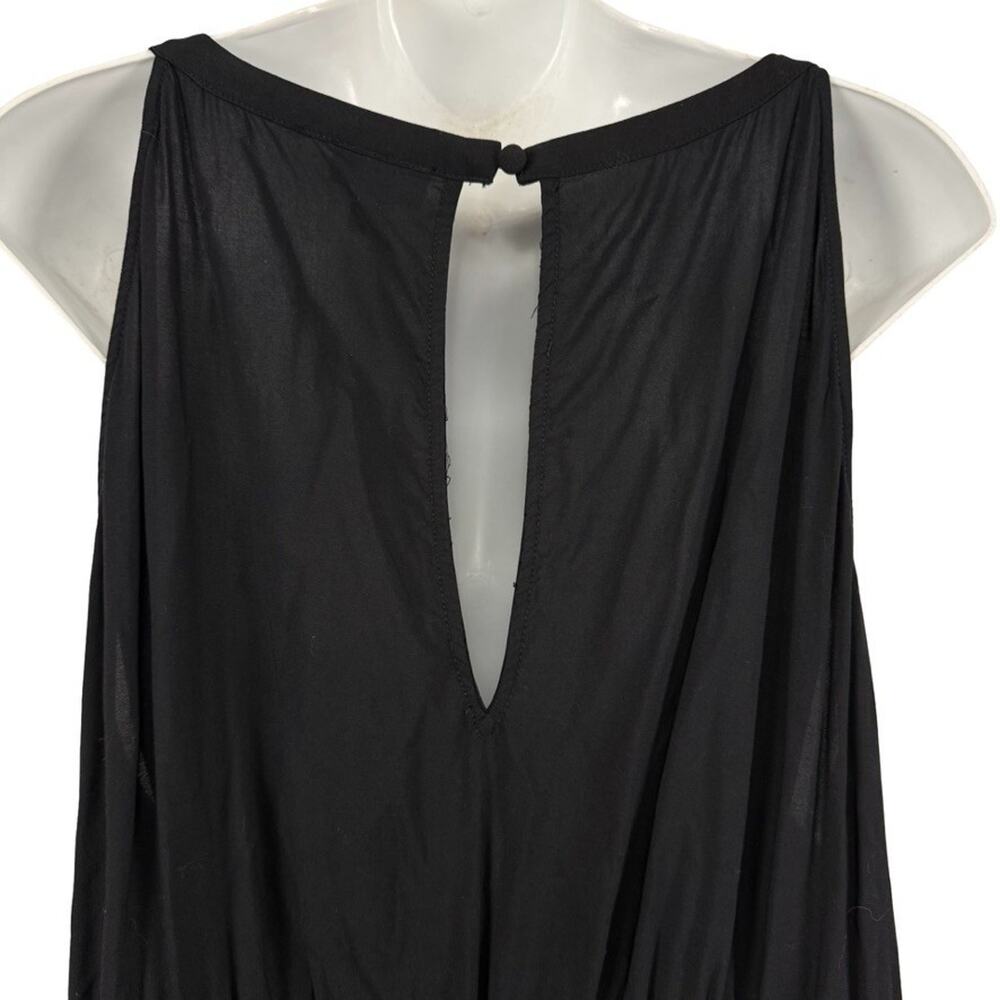 Torrid Womens A-Line Mini Dress 41010030 Black Sleeveless Elastic Waist Dress 4X - Picture 11 of 16